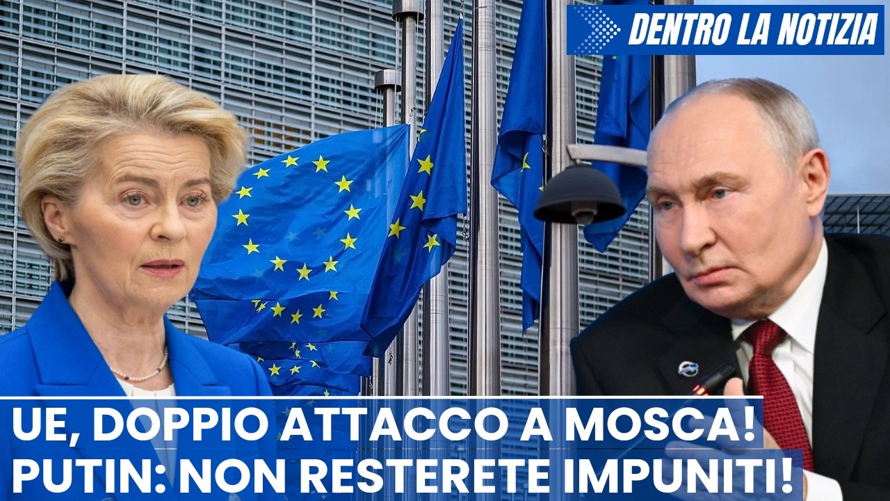 Ue: doppio attacco a Mosca! Putin: non resterete impuniti! Macron in crisi nera!