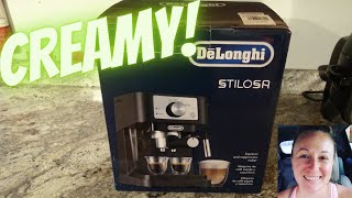 Delonghi Stilosa Espresso Machine ec260bk How To Use | Unboxing | Review