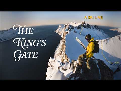 "The scariest couloir in the world" - The King's Gate on Senja, Norway