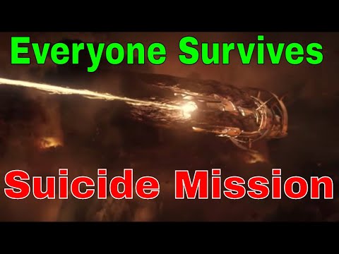 Mass Effect 2 Gameplay - Suicide Mission Walkthrough Everyone Survived