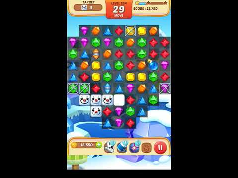 Jewel Match King Level 294 - Walkthrough ( No Booster )