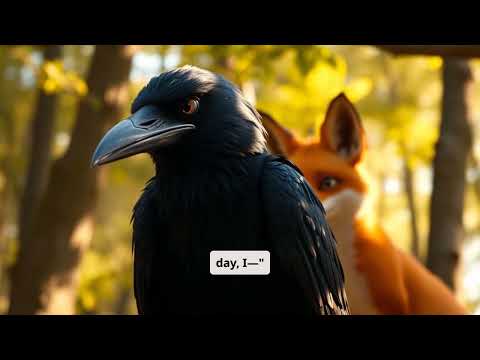 The Fox and The Trickster Crow- Clever Friends