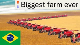 Largest Farms In Brazil!