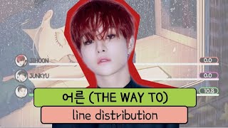 Download lagu TREASURE '어른 (THE WAY TO) - VOCAL UNIT' color coded line distribution mp3