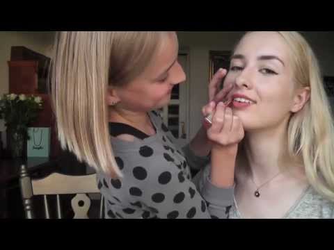 My 11 Year Old Cousin Does My Makeup! // Chanelette & Linda