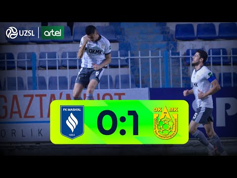 Superliga 15-tur. Mash’al - OKMK bahsida kiritilgan gol va xavfli vaziyatlar (Highlights)