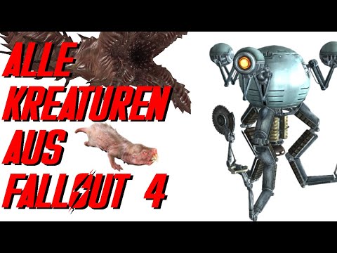 Alle Kreaturen, Mutationen und Roboter aus Fallout 4! - Fallout Lore - LoreCore