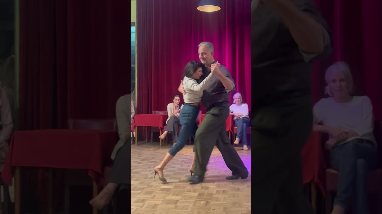 Milonga Class Demo Silvana Anfossi & Rafael Busch Berlin #tango #tangoargentino
