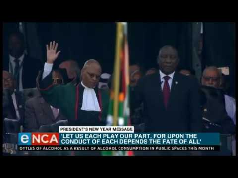 President Cyril Ramaphosa's message for 2020