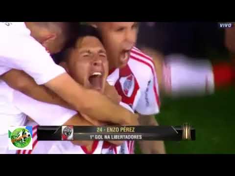 HUMILHAÇÃO: RIVER PLATE 8 X 0 JORGE WILSTERMAN GOLS (COMPLETO) - LIBERTADORES 21/09/2017