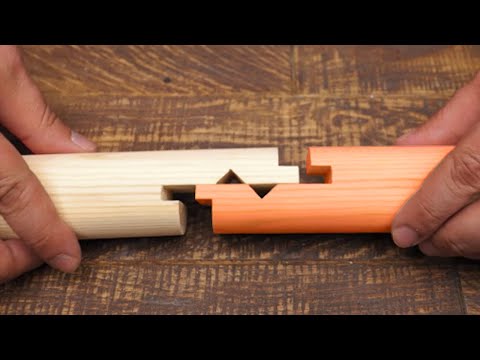 Perfect wood connection. Wood joinery - Woodworking Tips