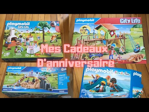 My PLAYMOBIL 2022 Birthday GIFTS (Unboxing) 🎁!!!