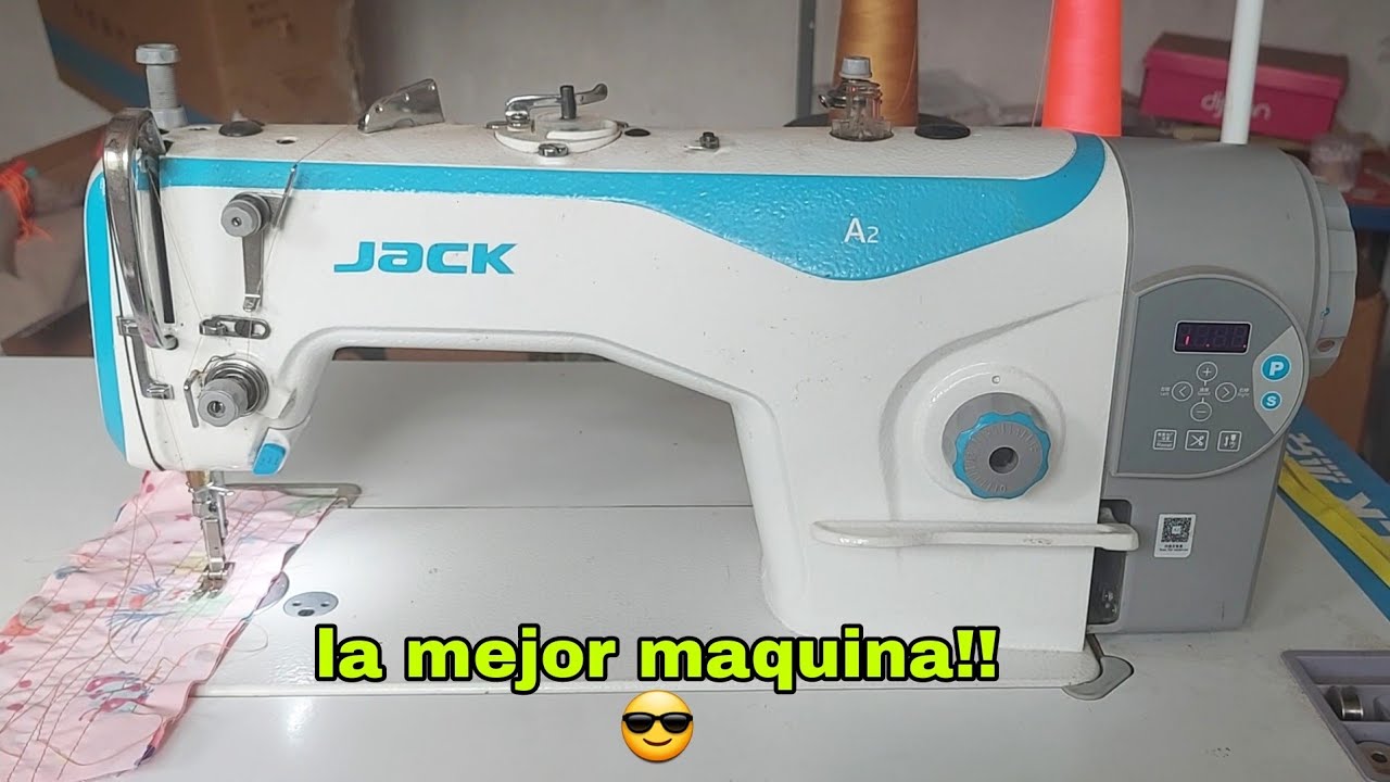 la mejor maquina de coser 2022 buena calidad y buen precio. Recta industrial JACK A2.
