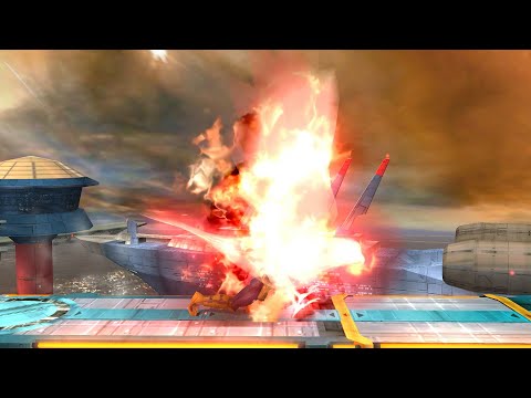 Trash Smash Moves: Falcon Punch (Smash 4)