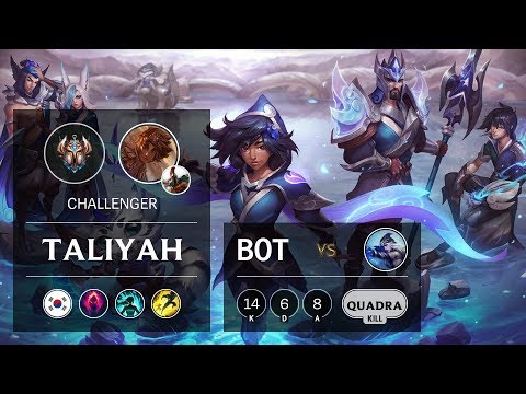 Taliyah Bot vs Ashe - KR Challenger Patch 9.9