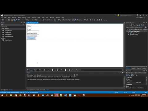Web Development on Visual Studio 2015