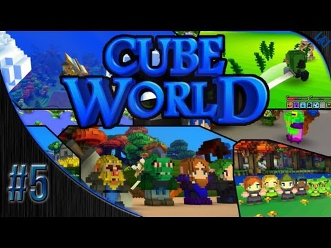 Cube World (Alpha) Co-op Adventures w/ Pixelz Part 5 - Slaying the Easter Bunny