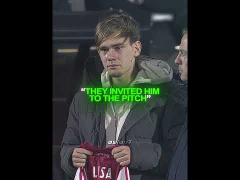 Ajax's Beautiful Tribute To Elisa...❤️‍🩹🥹