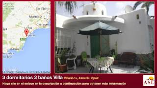 preview picture of video '3 dormitorios 2 baños Bungalow se Vende en Villaricos, Almeria, Spain'