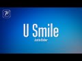 Justin Bieber - U Smile (Lyrics)