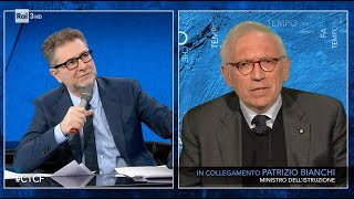 Il Ministro dell'Istruzione Patrizio Bianchi - Che Tempo Che Fa 21/03/2021