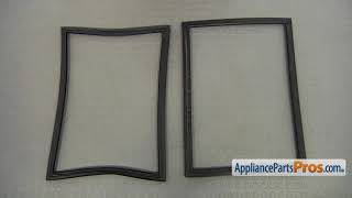 How to Replace GE Refrigerator Freezer Door Gasket WR24X10185