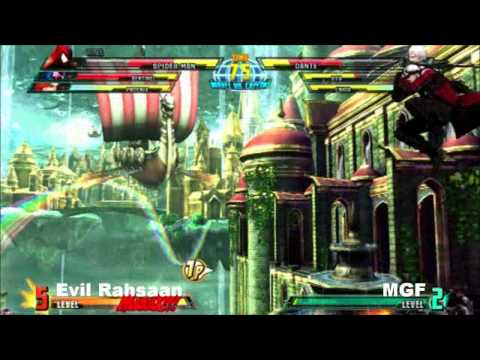 Evil Rahsaan VS MGF MVC3 Screenland Showdown2 8-13/14-2011
