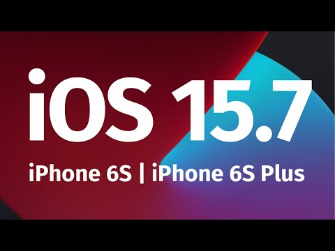 How to Update to iOS 15.7 - iPhone 6S & iPhone 6S Plus