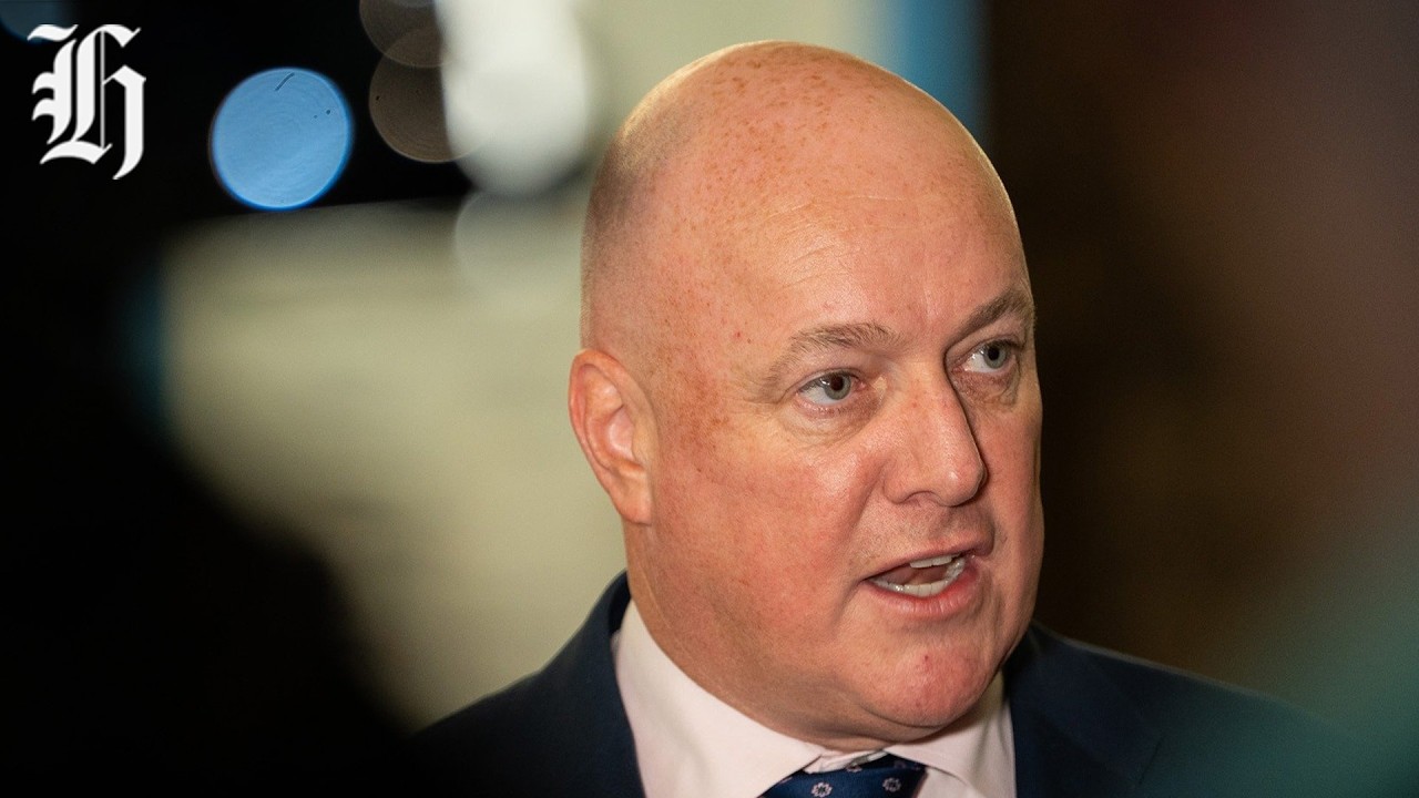 NZ Herald Live: Christopher Luxon speaks to the media