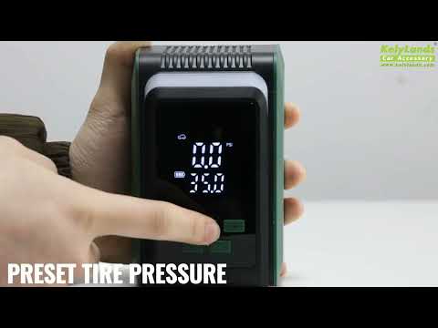 Product Usage Demonstration: KelyLands Car Air Pump CZK-DC05