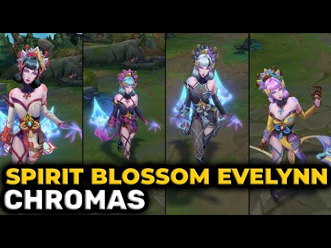 Spirit Blossom Evelynn Chromas - League of Legends