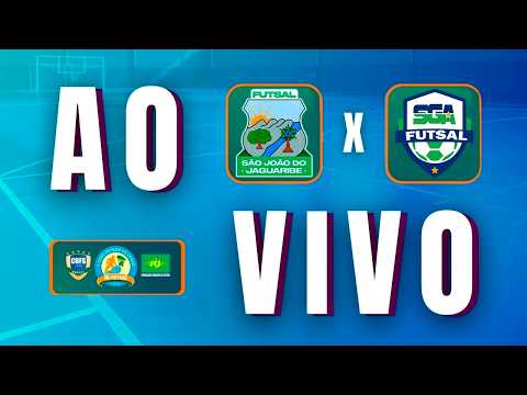 SÃO JOÃO DO JAGUARIBE X SÃO GONÇALO | COPA ESTADO DO CEARÁ DE FUTSAL 2026 |  QUARTAS IDA