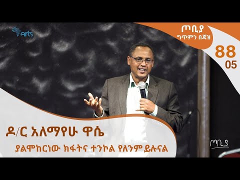 ያልሞከርነው ክፋትና ተንኮል የለም . . . ጦቢያ ግጥምን በጃዝ #88-05 | ዶ/ር አለማየሁ ዋሴ @ArtsTvWorld