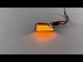 LED dynamické smerovky - oranžové Dacia Duster / Sandero / Logan (2012->) - Video Youtube