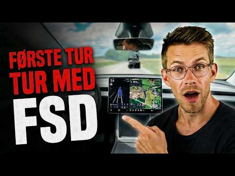 MIN TESLA ER BLEVET SELVKØRENDE!!!