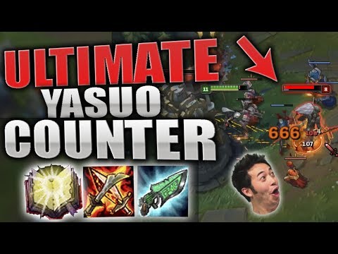 MURDERING A YASUO MAIN - HOW TO MAKE YASUO COMPLETELY WORTHLESS! (100% WINRATE) | League of Legends