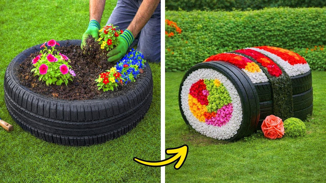 🌿 EASY BACKYARD MAKEOVER HACKS on a Budget! 🏡✨