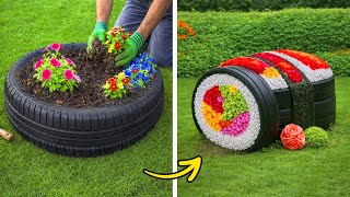 🌿 EASY BACKYARD MAKEOVER HACKS on a Budget! 🏡✨