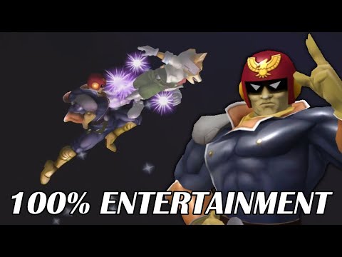 100% Entertainment - n0ne Captain Falcon Stream Highlights - Super Smash Bros. Melee