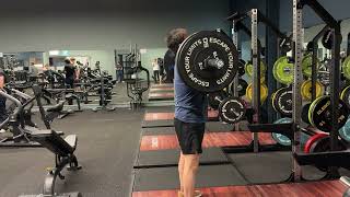 【筋トレ】クリーン&ジャーク95kg【イギリス在住日本人】Tom (51 y/o) Power Clean & Push Jerk (Stoßen | Epaulé Jeté) 95kg