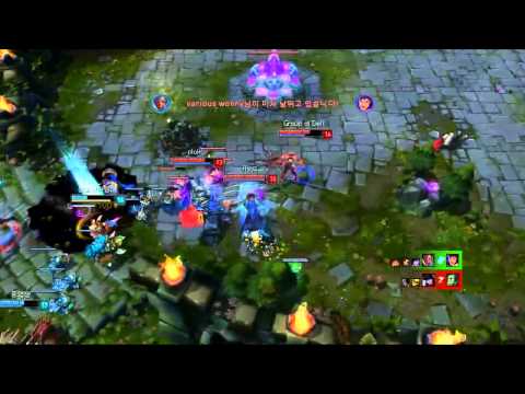 [KR] FNC Rekkles quadra kill in 4v5 match ft Toyz (Diamond 1)