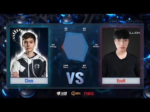 StarCraft 2 - CLEM vs BYUN! - World Team League 2021 Summer: Regular Season