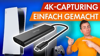 simples 4K-Capturing mit Pengo HDMI-USB-C Grabber