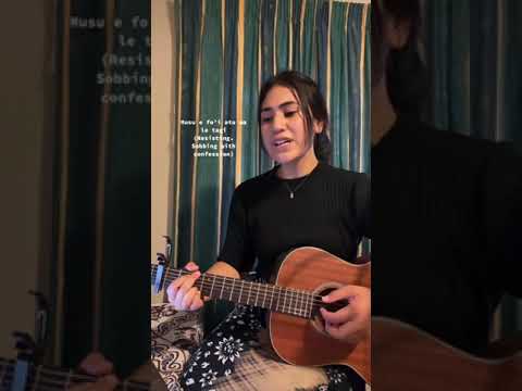 Mo’omo’oga Sa Molia I Talosaga (short cover by SanaLei) #samoan #samoansong #samoa