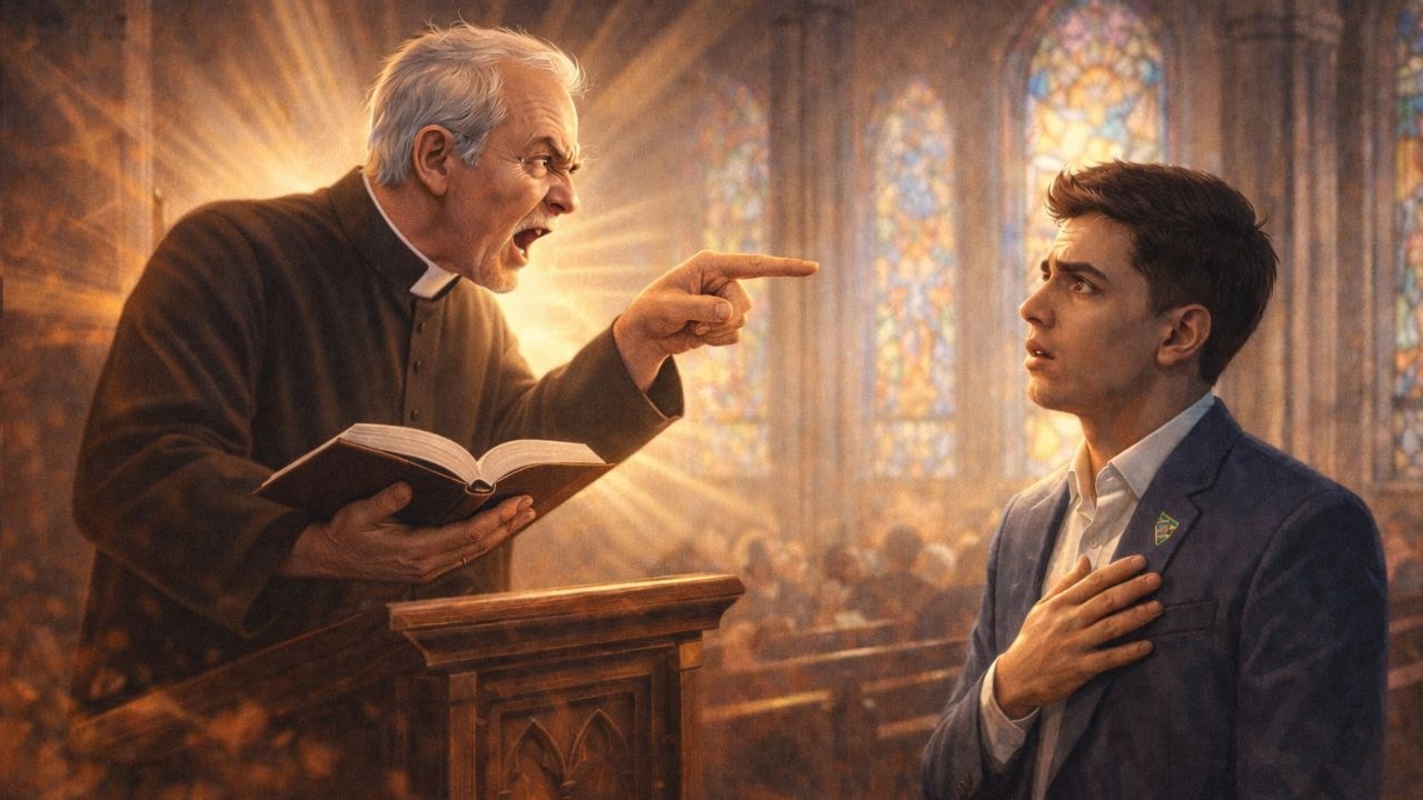 Bate Papo Semanal -  Padre critica Nikolas Ferreira e dá uma invertida na criança!