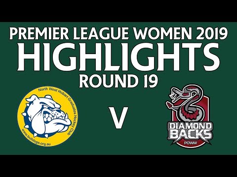 HIGHLIGHTS | 2019 PLW Round 19: North West Graduates v DiamondBacks