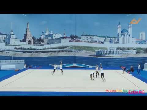 Israel 2 hoops + 6 clubs Training - WC Kazan 2016