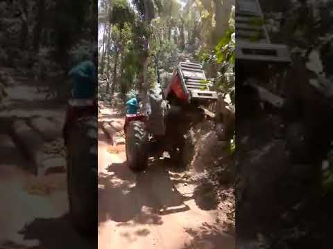 chickmangalore coffee estate  tractor driving