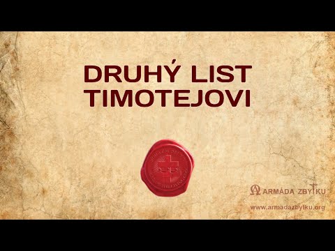 Druhý list Timotejovi - Biblia SK