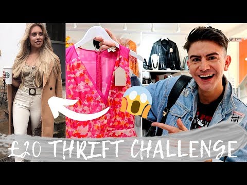 £20 CHARITY SHOP CHALLENGE | THRIFT SHOPPING FOR FREYA FARRINGTON! | PART 1